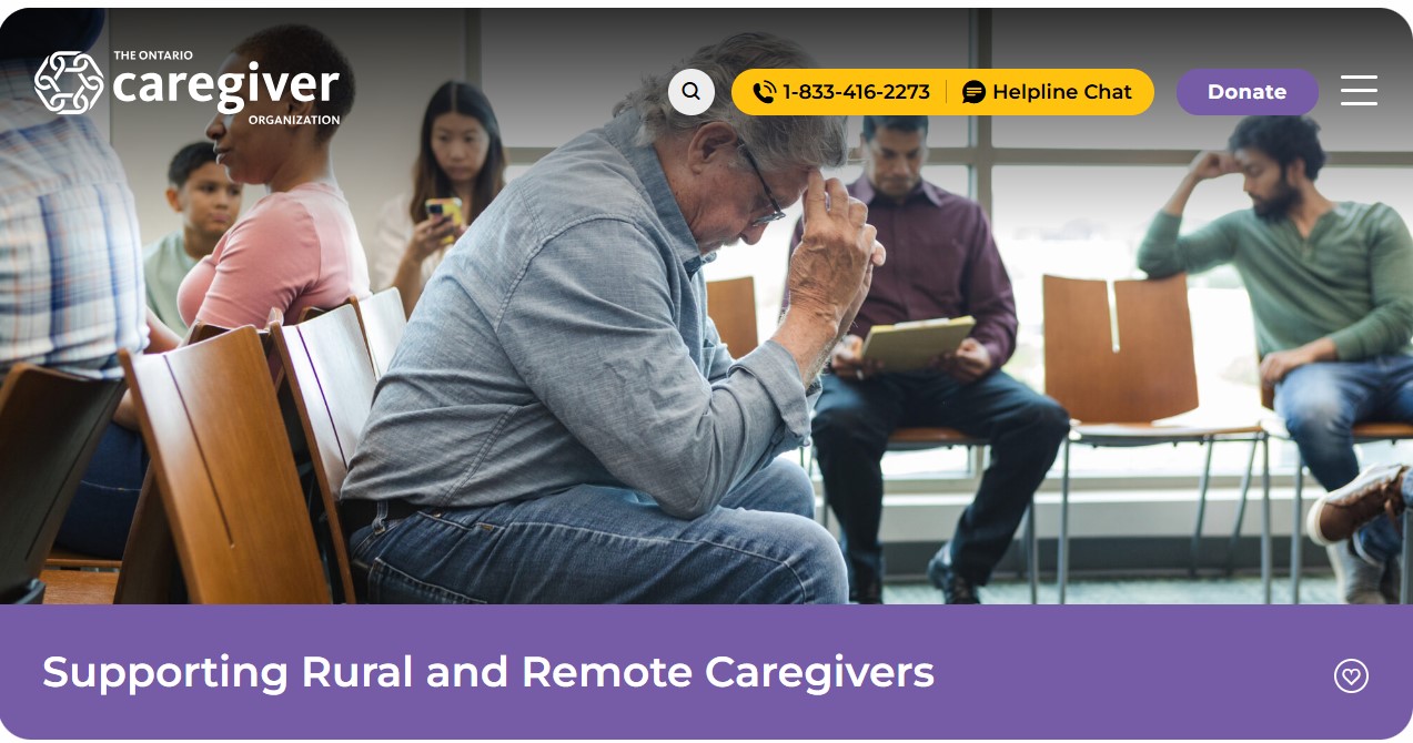 Image for Supporting Rural and Remote Caregivers